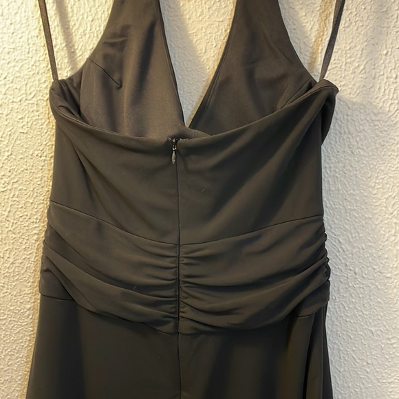 WHBM S2 halter cocktail dress - Picture 3 of 4
